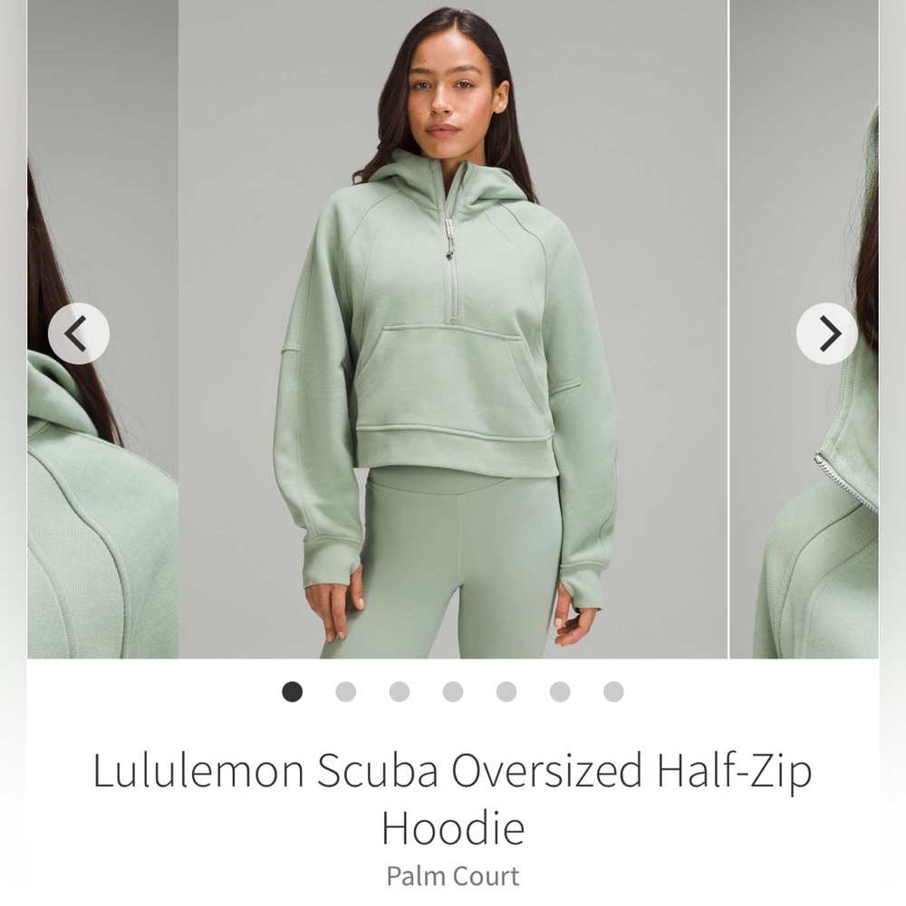 ISO NWT Lululemon Scuba Palm Court XS/S
